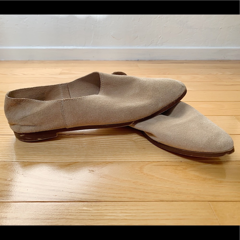 Zara suede flats 37